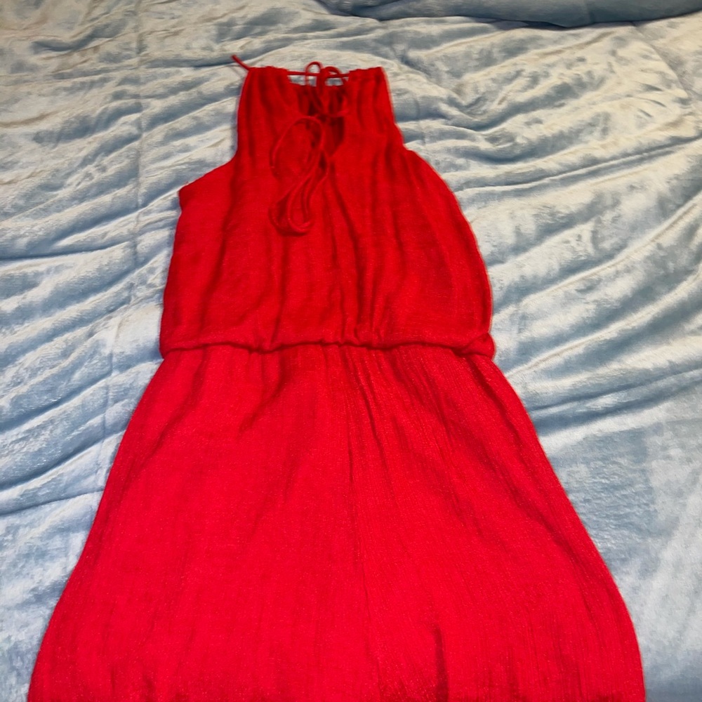 Red romper - Picture 2 of 3